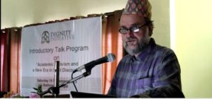 Introductory talk program held in Kathmandu