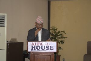 Meeting held on “Halfway to Agenda 2030: Reflecting on Progress and Challenges.”