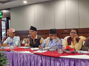 Meeting with the chief whips and whips of the major political parties